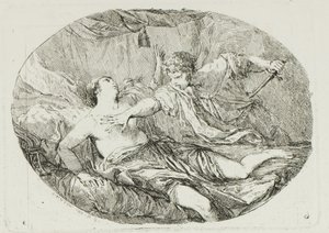 Tarquinio e Lucrezia da Charles Francois Hutin