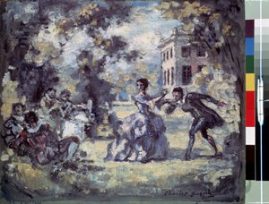 Scena galante da Charles Francois Prosper Guerin