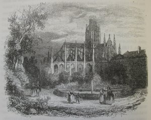 Normandia Jules Janin illustrazione 52 da Charles Francois Daubigny