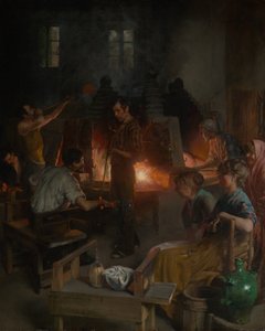 Soffiatori di Vetro di Murano da Charles Frederic Ulrich