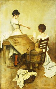 Lavandaie da Charles Frederic Ulrich