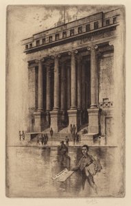 Portico, Old Custom House, Wall Street