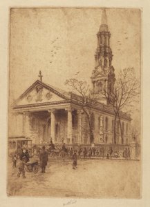 San Paolo, Broadway, N.Y., 1906 da Charles Frederick William Mielatz