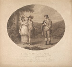 Rosalind, Celia e Orlando - "Come vi piace", Atto III, Scena II