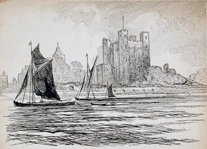 Castello di Rochester, Kent, 1892-1933