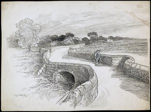 Swarkestone Bridge, Stanton By Bridge, Derbyshire da Charles George Harper