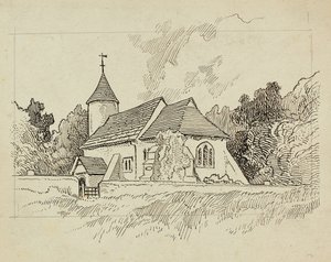 Chiesa non identificata, 1892-1933 da Charles George Harper