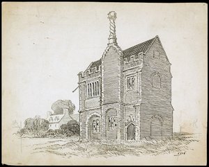 Abbazia di Warden, Old Warden, Central Bedfordshire da Charles George Harper