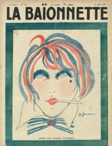 Copertina del giornale "La Baionnette" del 31 luglio da Charles Gesmar