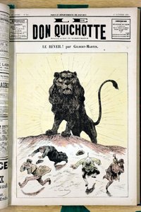 Copertina di Le Don Quixote, numero 591, Satirico a Colori da Charles Gilbert Martin