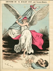 Copertina di Le Don Quixote, numero 682, Satirico a Colori da Charles Gilbert Martin