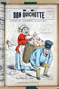 Copertina di Le Don Quixote, numero 908, Satirico a colori da Charles Gilbert Martin