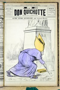Copertina di Le Don Quixote, numero 925, Satirico a colori da Charles Gilbert Martin