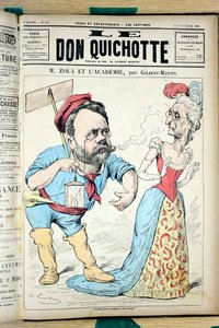 Copertina di "The Don Quixote", numero 804, Satirico a Colori da Charles Gilbert Martin