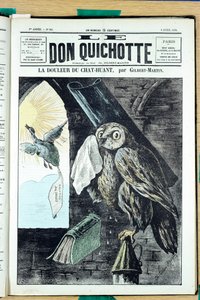 Copertina di "Don Chisciotte", numero 94, Satirico a colori
