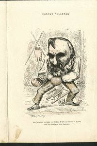 Illustrazione di Charles Gilbert-Martin (1839-1905) in Grimaces Contemporanei da Charles Gilbert Martin