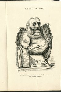 Illustrazione di Charles Gilbert-Martin (1839-1905) in "Grimaces Contemporanee" da Charles Gilbert Martin