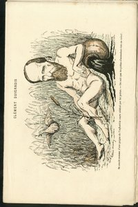 Illustrazione di Charles Gilbert-Martin (1839-1905) in "Grimaces Contemporanee" da Charles Gilbert Martin