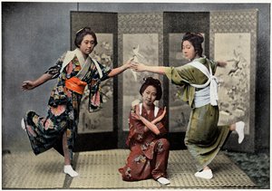 Una danza di famiglia in Giappone