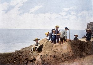 Fortificazione effimera. Incisione di Gillot, circa 1900