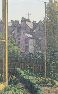 Un giardino sul retro di Londra da Charles Ginner