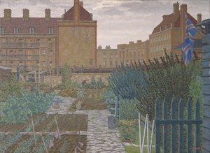 Orto di Bethnal Green da Charles Ginner