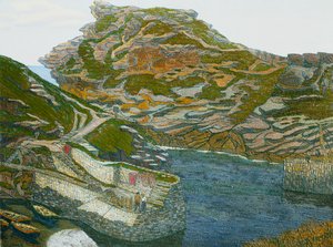Porto di Boscastle da Charles Ginner