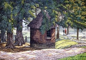 Vicino agli stagni, Hampstead da Charles Ginner