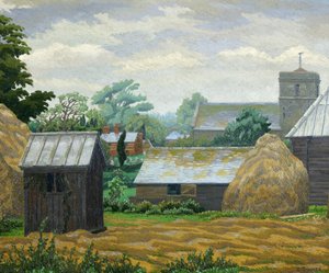 Fattoria della Chiesa, Shipley da Charles Ginner