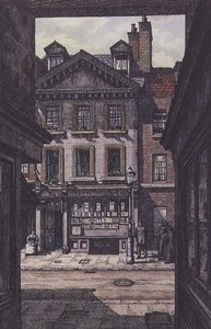 La libreria di poesia da Charles Ginner