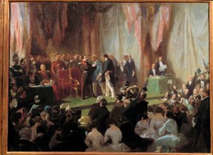 Il Principe-Presidente Napoleone III decora la Legion d