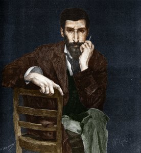 Ritratto di Pierre Savorgnan de Brazza (1852-1905), esploratore francese da Charles Giron