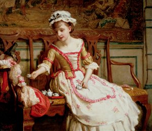 Il tè delle bambole da Charles Gogin