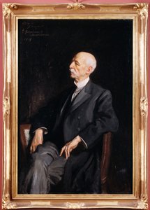 Manuel Patricio Rodriguez Garcia seduto in poltrona da Charles Goldsborough Anderson