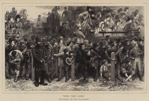 Eccoli che arrivano!, il Derby, 1871, sul percorso