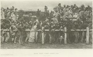 Eccoli che arrivano: Derby Day (incisione)