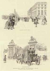 Aspetti storici di Hampton Court da Charles Green
