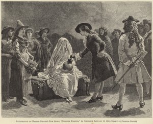 Illustrazione per Dorothy Forster di Walter Besant da Charles Green