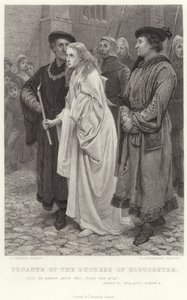 Penitenza della Duchessa di Gloucester, Enrico VI, Pt 2, Atto 2, Scena 4 da Charles Green