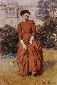 Il giocatore di croquet da Charles Green