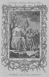 La battaglia di Agincourt nominata da Enrico V, 1773 da Charles Grignion