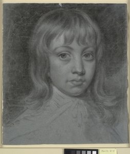 Ritratto di Thomas Waller da bambino, volto pieno a sinistra