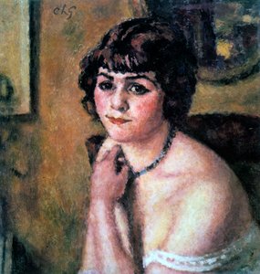 Testa di giovane ragazza, 1909 da Charles Guerin