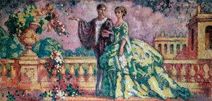 La passeggiata, 1911 da Charles Guerin