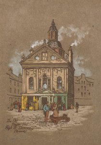 La Vecchia Sala dei Mestieri, High Street, Dundee da Charles Gustav Louis Phillips