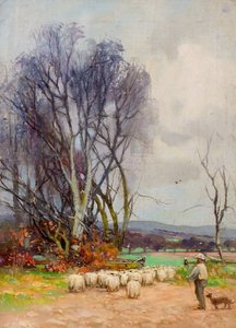 Veduta da Strathmartine Road, Downfield, Dundee da Charles Gustav Louis Phillips