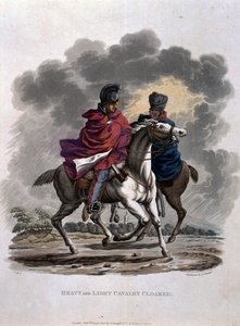 Cavalleria pesante e leggera con mantello, da 