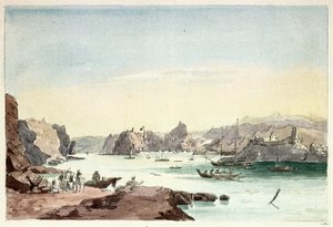 Muscat creek (Oman) da Charles Hamilton Smith