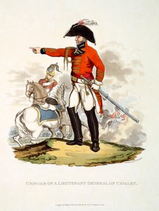 Uniforme di un tenente generale di cavalleria, 1813 da Charles Hamilton Smith