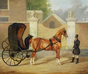 Carrozze dei gentiluomini: un cabriolet, c.1820-30